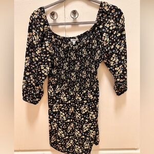 AUW Floral Dress - Smocked